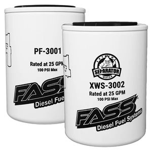 FASS Filter Kit New Design, 2001-2016 LB7/LLY/LBZ/LMM/LML
