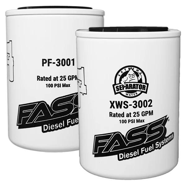 FASS Filter Kit New Design, 2001-2016 LB7/LLY/LBZ/LMM/LML