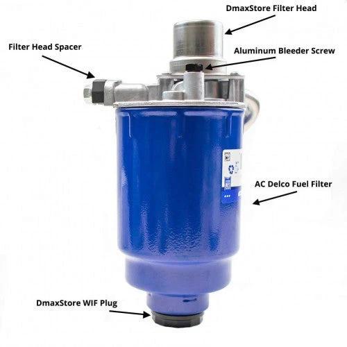 DmaxStore Ultimate Fuel Filter Head Package (ACDelco), 2001-2016 LB7/LLY/LBZ/LMM/LML