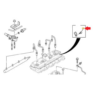 DmaxStore Injector Line Retainer Bolt, 2001-2004 LB7