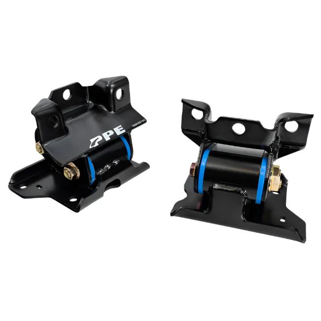 PPE Engine Mounts, 2001-2010 LB7/LLY/LBZ/LMM - Motor Mount Hardness:40A Hardness - Blue (Softest)