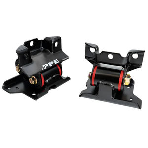 PPE Engine Mounts, 2001-2010 LB7/LLY/LBZ/LMM - Motor Mount Hardness:70A Hardness - Red (Firmest)