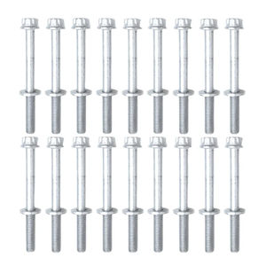 MAHLE Duramax Cylinder Head Bolt Set, 2001-2016 LB7/LLY/LBZ/LMM/LML - Head Bolts:18 Head Bolts, Single Side