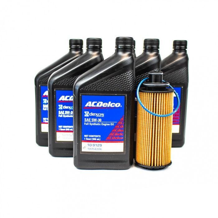 AcDelco 2.8L Oil Change Kit, 2016-2022 LWN - Optional Drain Plug Add Ons:No Thanks - Optional Replacement Oil Filter Cap:Add Replacement AC Delco Oil Filter Cap