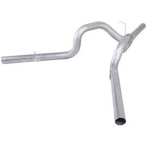 Diamond Eye 4" DPF Back Dual Exhaust, 2016-2017 LML/L5P - Exhaust Finish:Aluminized