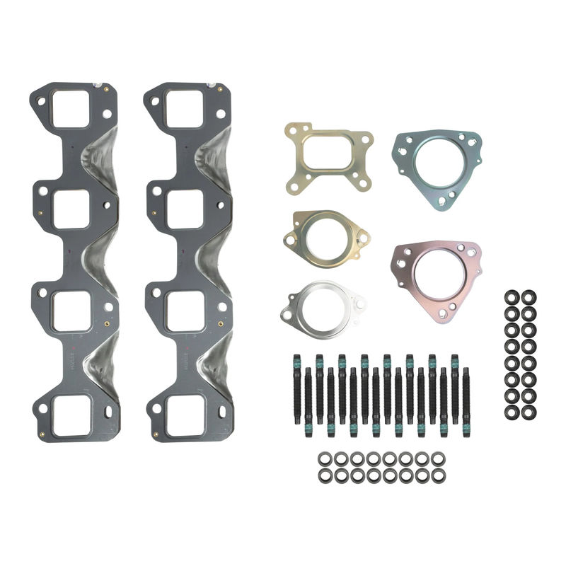 DmaxStore Exhaust Manifold Installation Kit, 2017-2024 L5P - Up-Pipe Bolts:No Thanks