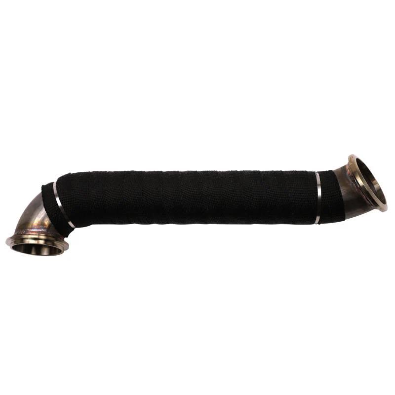 WC Fab 3" Stainless Downpipe, 2004.5-2010 LLY/LBZ/LMM - Title:Default Title