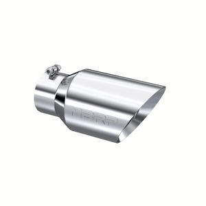 MBRP 4"X6"X12" Dual Wall, Angle Cut, T304 Stainless Tip