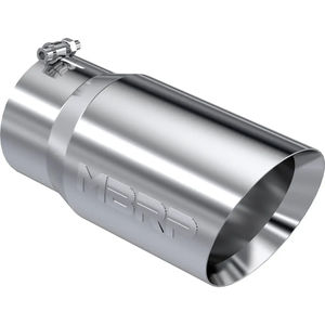 MBRP 5"X6"X12" Dual Wall, Angle Cut, T304 Stainless Tip