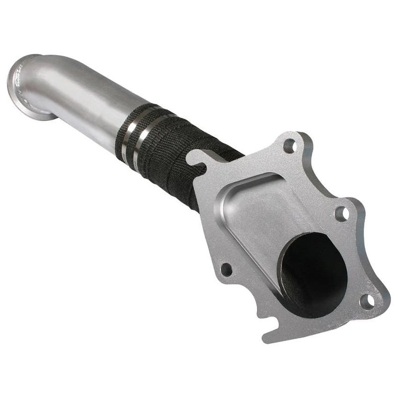 Diamond Eye 3" Turbo Down Pipe, 2001-2004 LB7