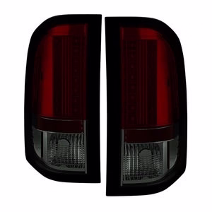 Spyder LED Tail Lights - Red Smoke 2007.5-2014 LMM/LML
