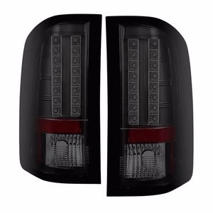 Spyder LED Tail Lights - Black Smoke 2007.5-2014 LMM/LML