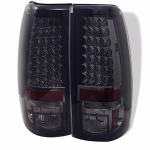 Spyder LED Tail Lights - Smoke 2001-2007 LB7/LLY/LBZ