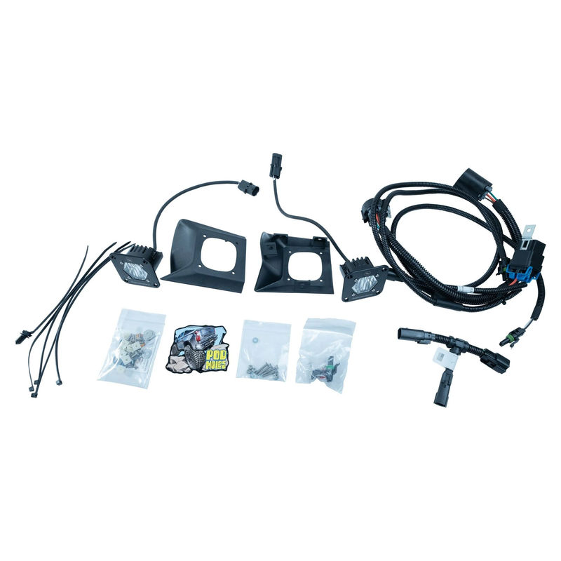 Pod Holes Step Kit, 2020-2025 LM2/LZ0/L5P - Fitment:2024+ L5P - Supreme Bolt Kit:No Thanks