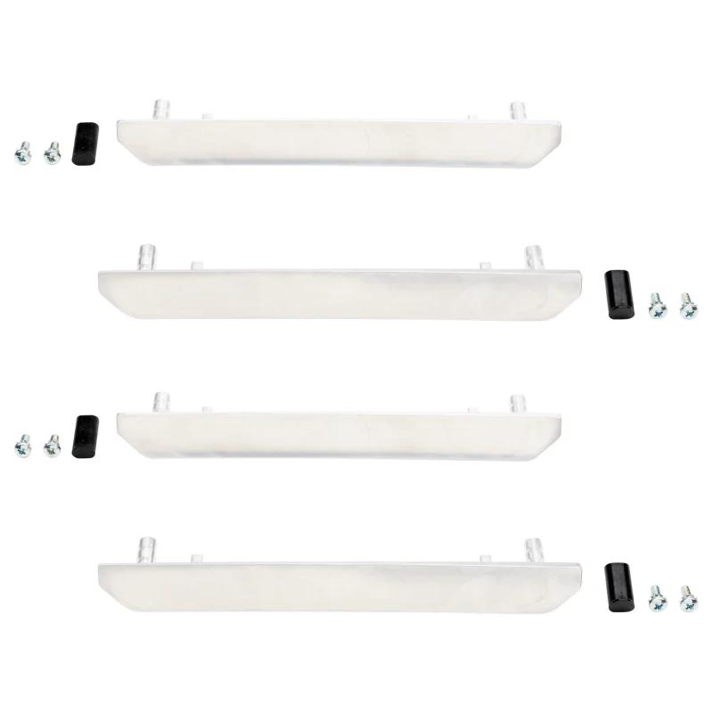 WC Fab Fender Flare Billet Marker Light Delete Kit, 2020-2025 L5P - Finish:Raw Aluminum Finish with No logo