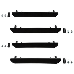 WC Fab Fender Flare Billet Marker Light Delete Kit, 2020-2025 L5P - Finish:Fine Texture Black with No logo