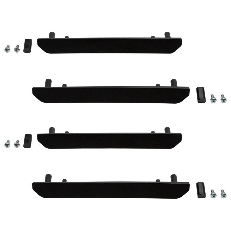 WC Fab Fender Flare Billet Marker Light Delete Kit, 2020-2025 L5P - Finish:Fine Texture Black with No logo