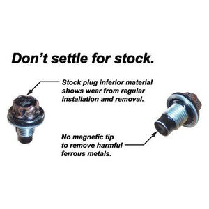 PPE Stainless Steel Magnetic Oil Drain Plug, 2001-2016 LB7/LLY/LBZ/LMM/LML