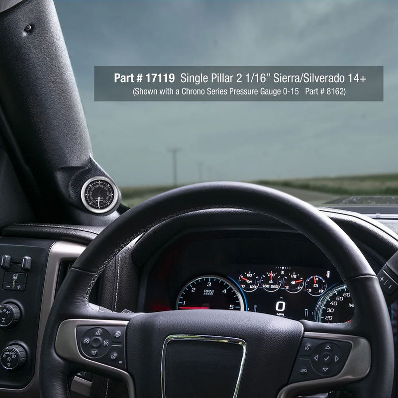 Autometer Single Gauge Pillar, 2014-2019 LML/L5P