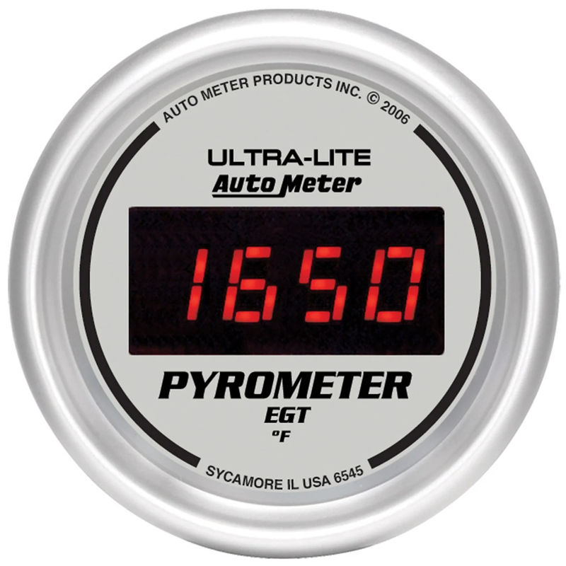 Autometer Ultra-Lite Digital Series - Gauge Type:Ultra Lite Oil Temperature