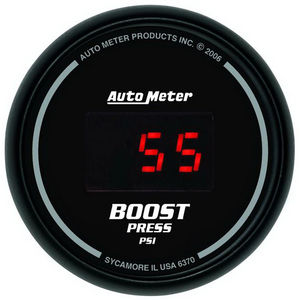 Autometer Sport Comp Digital Series Gauges - Gauge Type:Boost Pressure