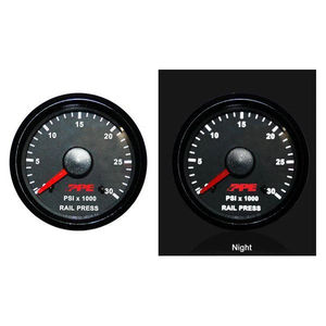 PPE Fuel Rail Pressure Gauge 2001-2010 LB7/LLY/LBZ/LMM - Year:2001-2005 LB7/LLY - Gauge Wiring Harness:Add 9 foot Fuel Rail Pressure Gauge harness