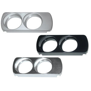 PPE Overhead Dual Gauge Mount, 2001-2007 LB7/LLY/LBZ - Finish:Brushed