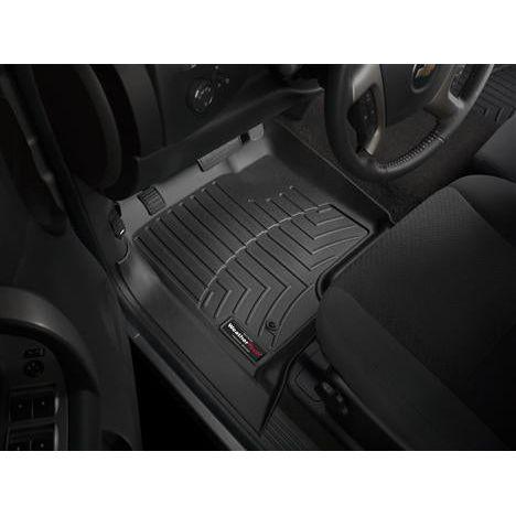 Weathertech Black Floor Liners 2007.5-2019 LMM/LML/L5P - Front Weathertech Options:Black (2007.5-2014) - Rear Weathertech Options:Black Crew-Cab w/Underseat Storage (2015+)