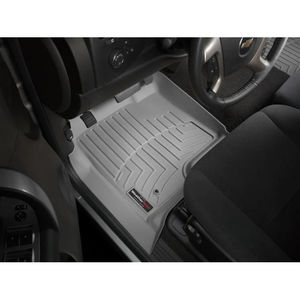 Weathertech Gray Floor Liners 2007.5-2019 LMM/LML/L5P - Front Weathertech Options:Gray (2015-2019) - Rear Weathertech Options:None