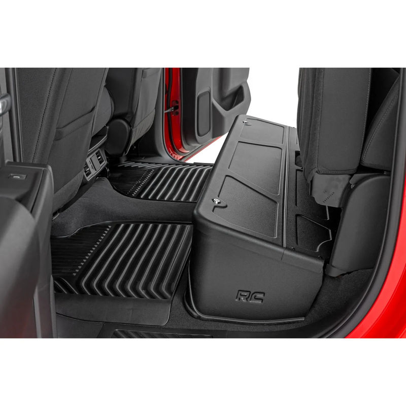 Rough Country Under Seat Storage w/ Lockable Lid, 2020-2024 LM2/LZ0/L5P