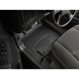 Weathertech Black Floor Liners 2001-2007 LB7/LLY/LBZ - Front Weathertech Options:No Fronts, Rears Only - Rear Weathertech Options:Black Xtra-Cab (2001-2007)