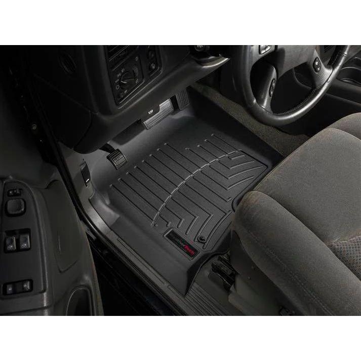 Weathertech Black Floor Liners 2001-2007 LB7/LLY/LBZ - Front Weathertech Options:Black Front Liners - Rear Weathertech Options:Black Crew-Cab (2001-2007)