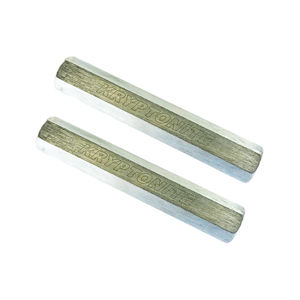 Kryptonite Zinc Plated Tie Rod Sleeves, 2001-2010 LB7/LLY/LBZ/LMM