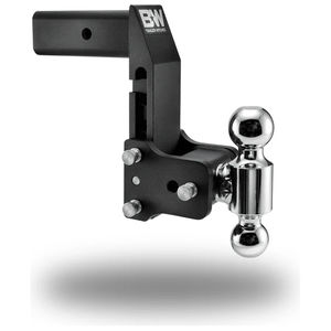 B&W Tow & Stow Ball Mount - 2.5" Shank 2001-2024 LB7/LLY/LBZ/LMM/LML/L5P - Drop:7" Drop - Ball Configuration:2" & 2-5/16"