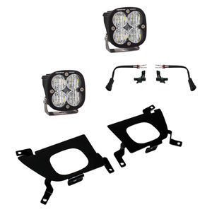Baja Designs Fog Light Kit 2020-2022 L5P & 2019-2022 LM2 - Fog Light Color:Clear Squadron Sport Wide Cornering