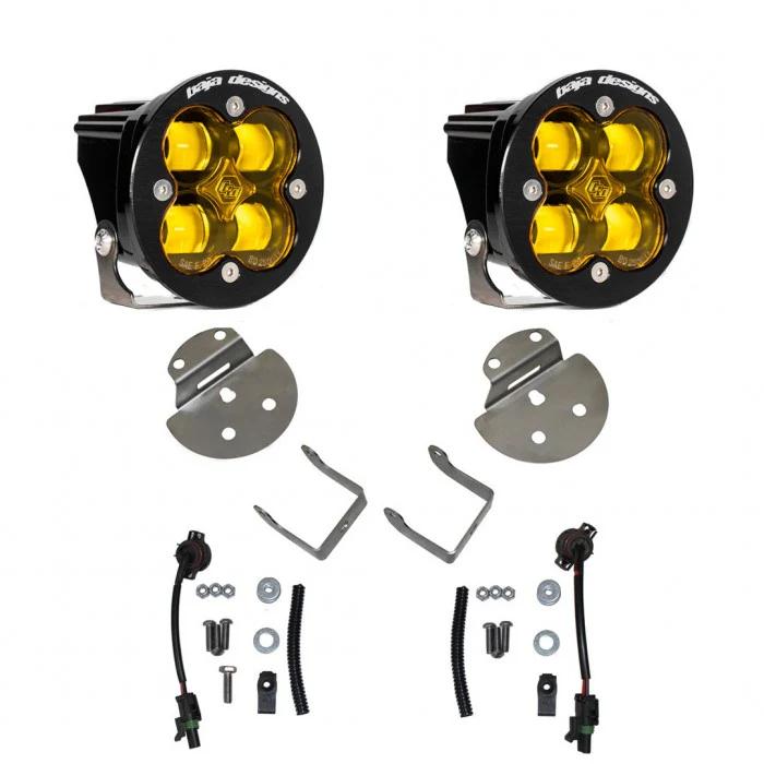 Baja Designs Squadron SAE Fog Light Pocket Kit 2015-2019 LWN & LML/L5P - Light Color:Amber Squadron SAE Fog