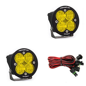 Baja Designs Squadron-R Sport Lights, Pair - Light Type:Amber Squadron-R Wide Cornering