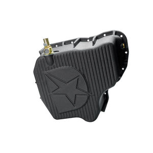 DmaxStore High Capacity Aluminum Oil Pan, 2011-2016 LML - Drain Plug:Add Fumoto Oil Drain Valve - RTV Gasket Maker:No Thanks