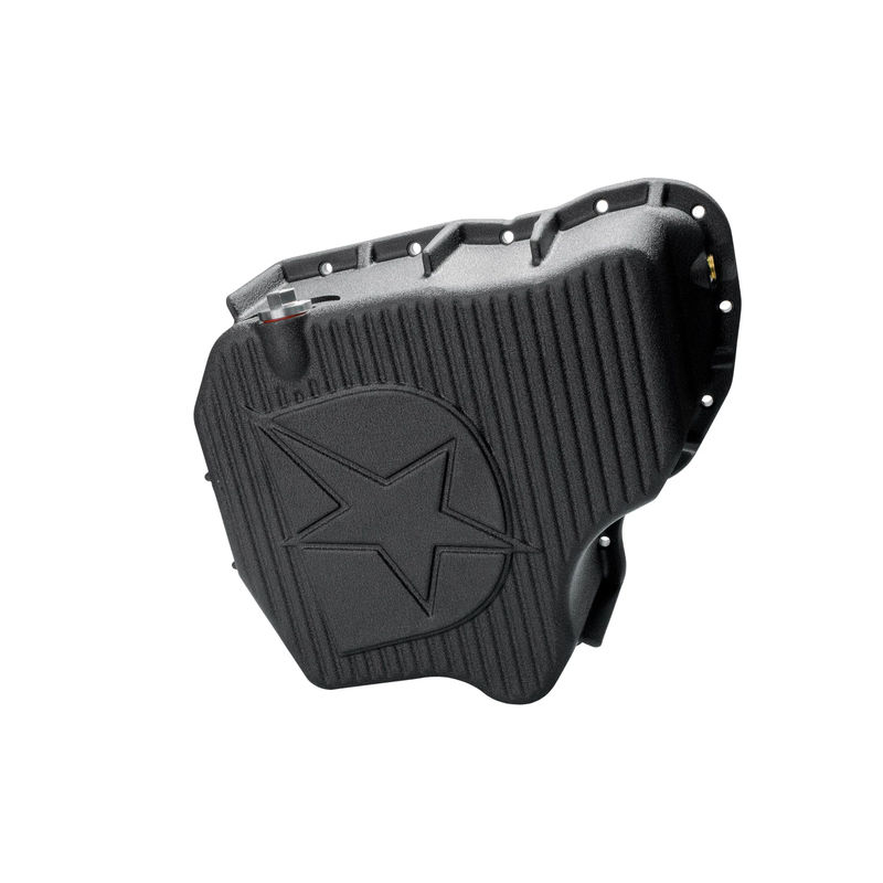 DmaxStore High Capacity Aluminum Oil Pan, 2011-2016 LML - Drain Plug:Add DmaxStore Oversized Magnetic Drain Plug - RTV Gasket Maker:No Thanks