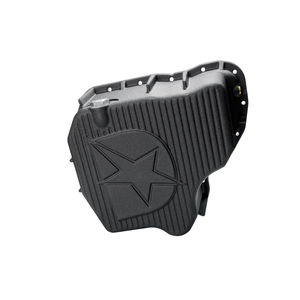 DmaxStore High Capacity Aluminum Oil Pan, 2011-2016 LML - Drain Plug:Add Standard Style Oversized Drain Plug - RTV Gasket Maker:No Thanks