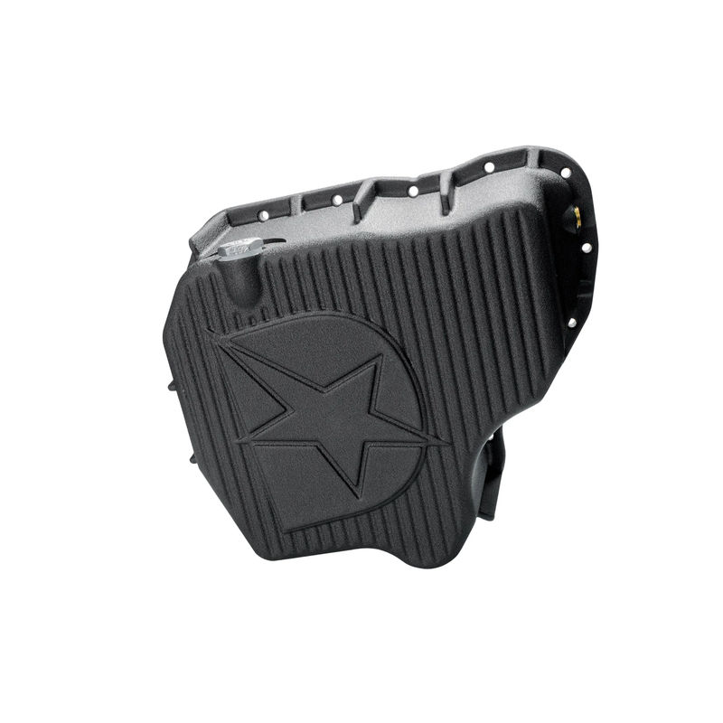 DmaxStore High Capacity Aluminum Oil Pan, 2011-2016 LML - Drain Plug:Add Standard Style Oversized Drain Plug - RTV Gasket Maker:No Thanks