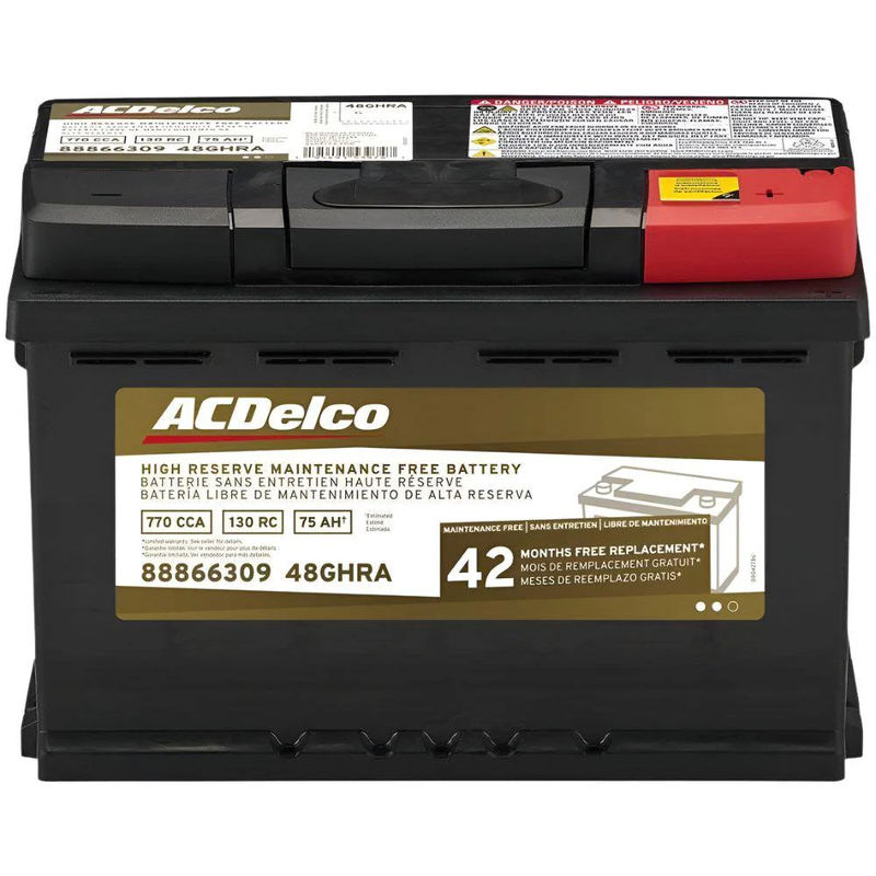 ACDelco Gold High Reserve Battery, 2007.5-2025 LMM/LML/L5P