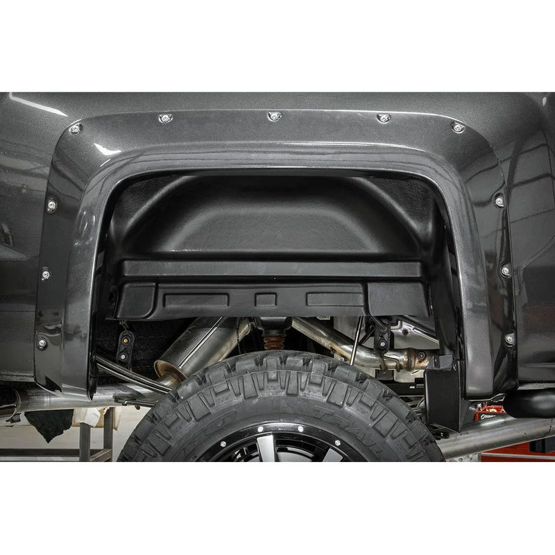 Rough Country Rear Inner Wheel Well Liners, 2014-2019 Sierra LML/L5P