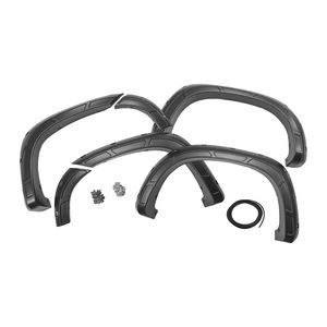 Rough Country Silverado Defender Fender Flares, 2020-2025 LM2/LZ0