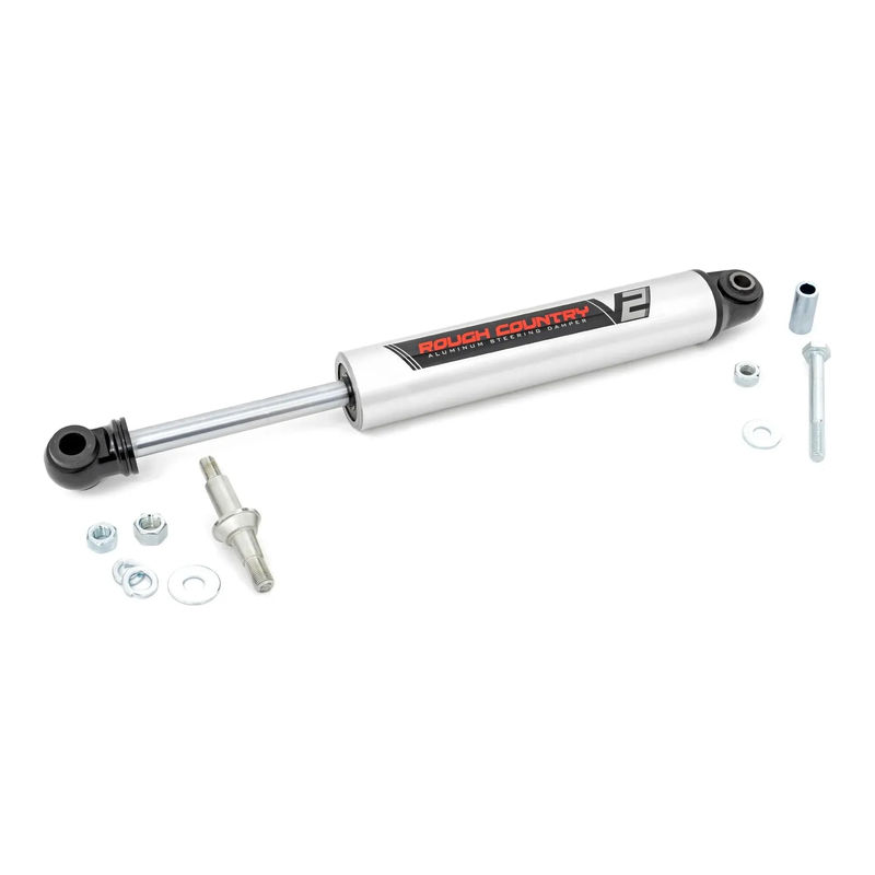 Rough Country V2 Steering Stabilizer, 2001-2010 LB7/LLY/LBZ/LMM