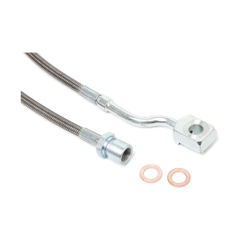 Rough Country Extended Front Brake Lines, 2011-2019 LML/L5P