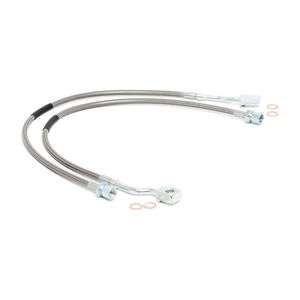 Rough Country Extended Front Brake Lines, 2011-2019 LML/L5P