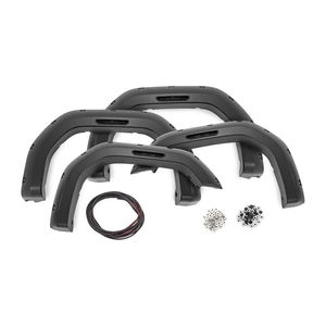 Rough Country GMC Sierra Pocket Fender Flares w/Rivets, 2020-2024 L5P
