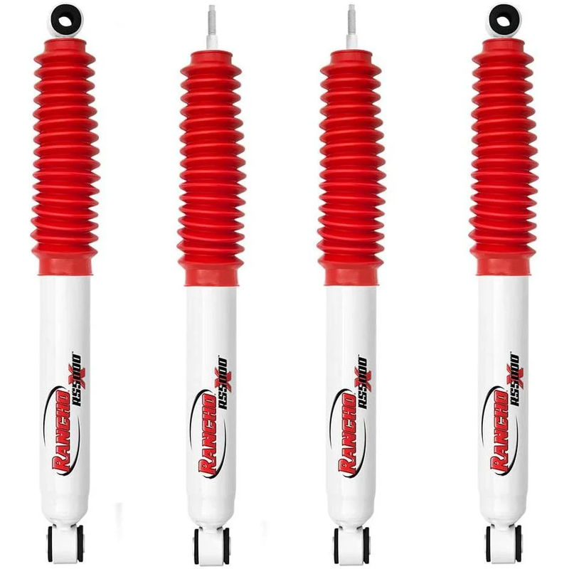 Rancho RS5000X Shocks, 2001-2010 LB7/LLY/LBZ/LMM - Front Shocks:1" Lift - Rear Shocks:2.5" Rear Lift