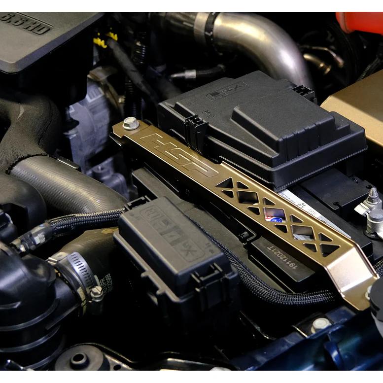 HSP Billet Driver Battery Bracket, 2020-2024 L5P - Powdercoat:Custom Color - Enter Code Below